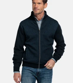 Baileys two-tone vest - Navy