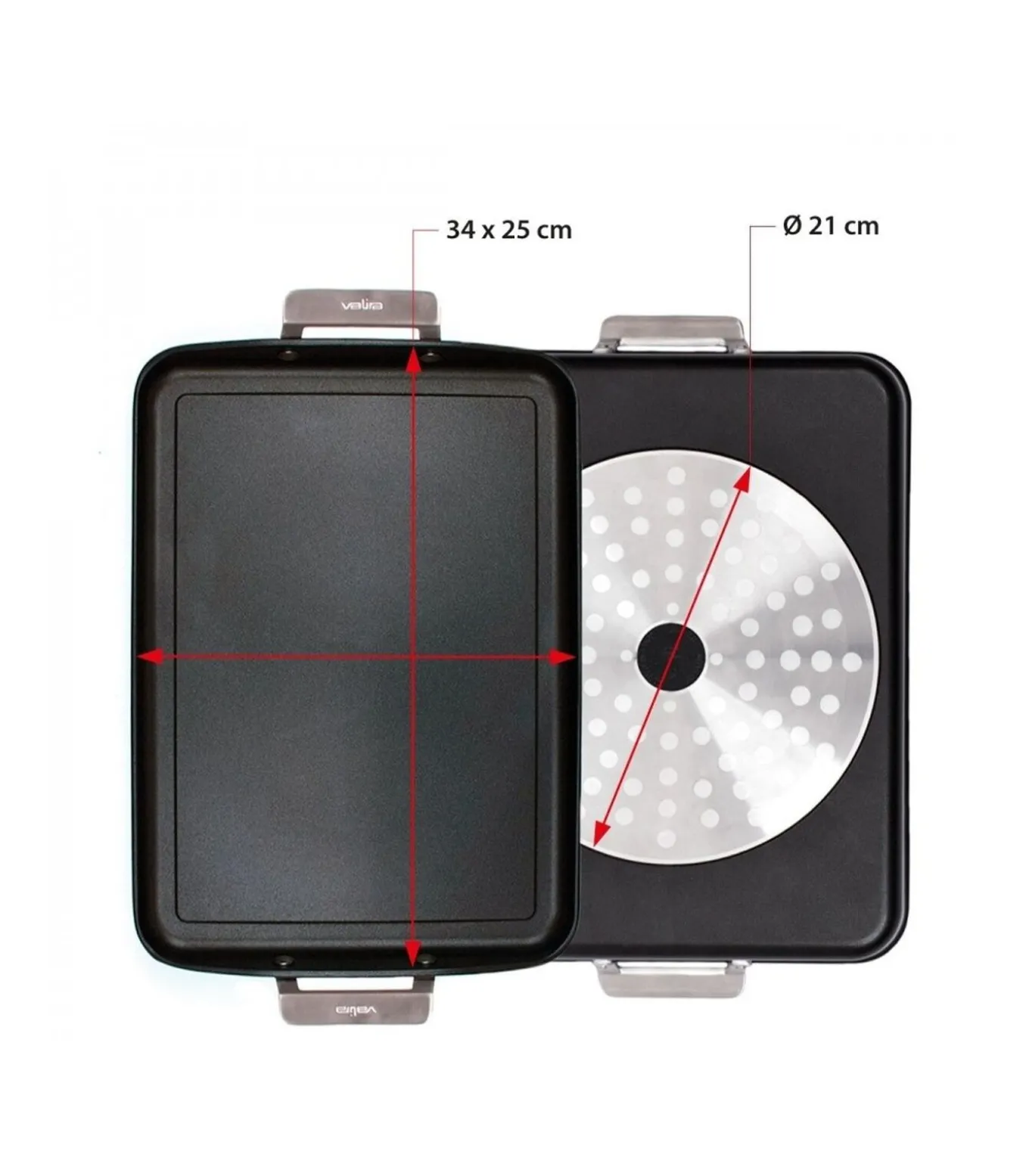 Bakplaat Aire- 34 x 25 cm - standaard anti-aanbaklaag