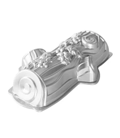 Bakvorm Buche De Noel Zilver 35 x 21 cm / 2.1 liter