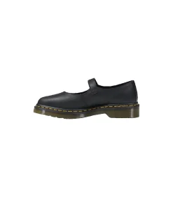 Ballerina's Dr. Martens Elphie van zwart leer