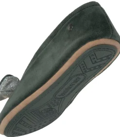 Balletpantoffels dames met dubbele strik Sage