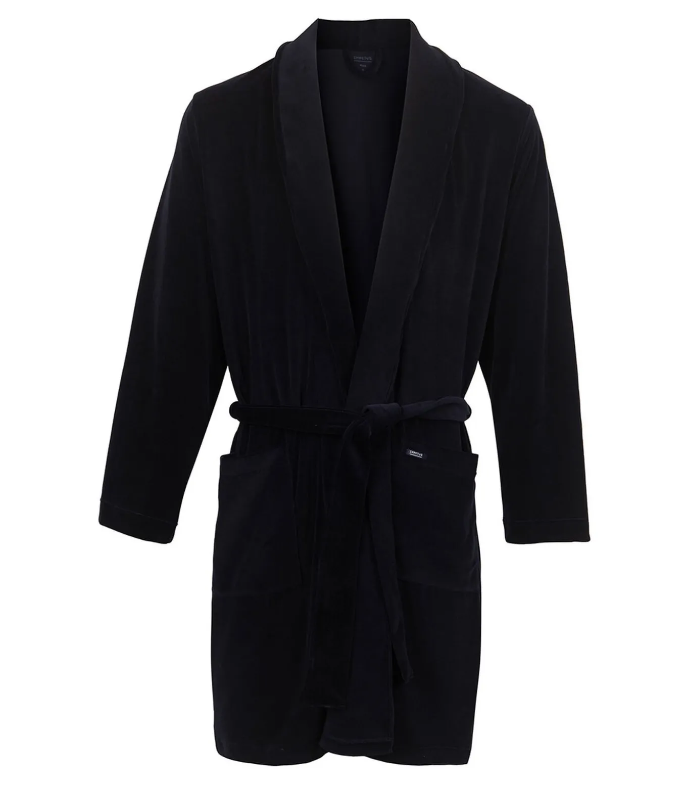 Bariet fluwelen lange kamerjas