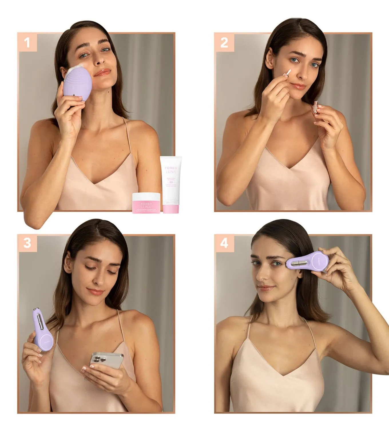 BEAR 2 eyes & lips Lavender