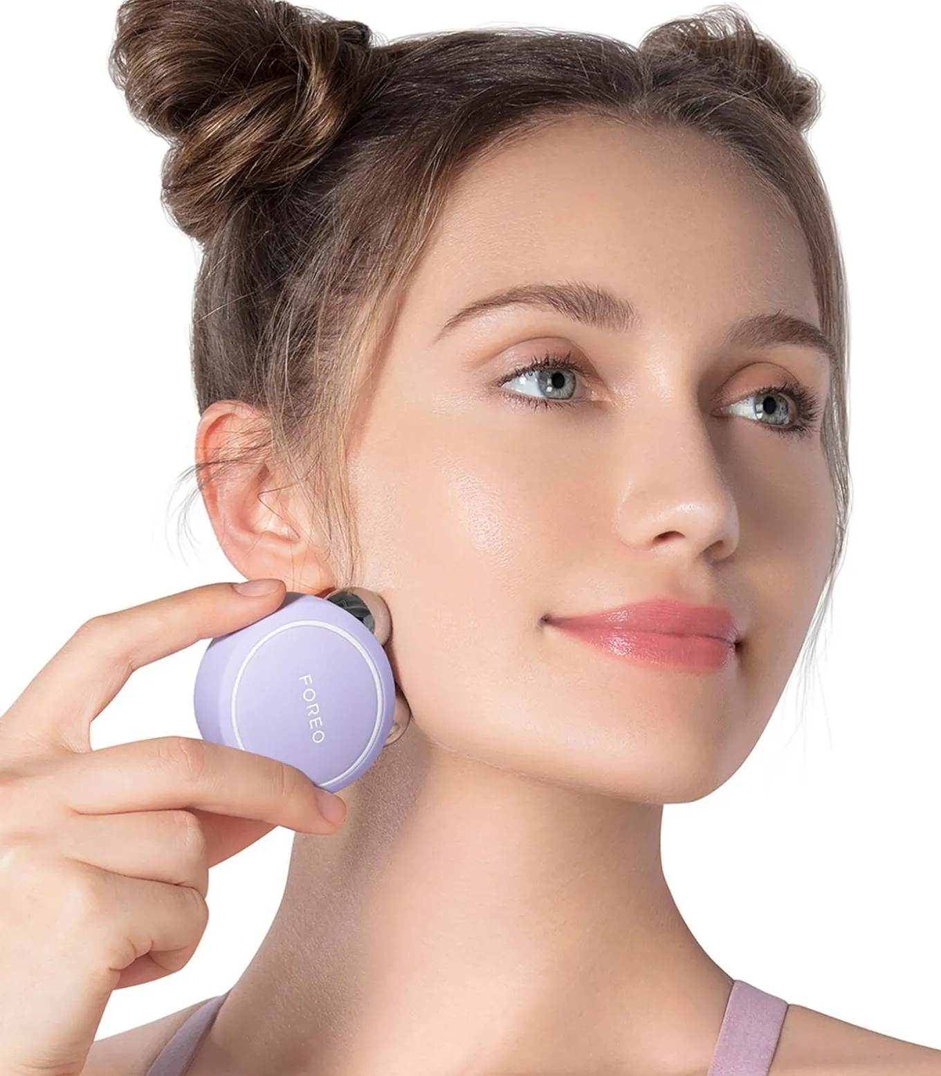 BEAR Mini Lavender | App-verbonden Microcurrent Facial Toning Apparaat met 3 Intensiteiten