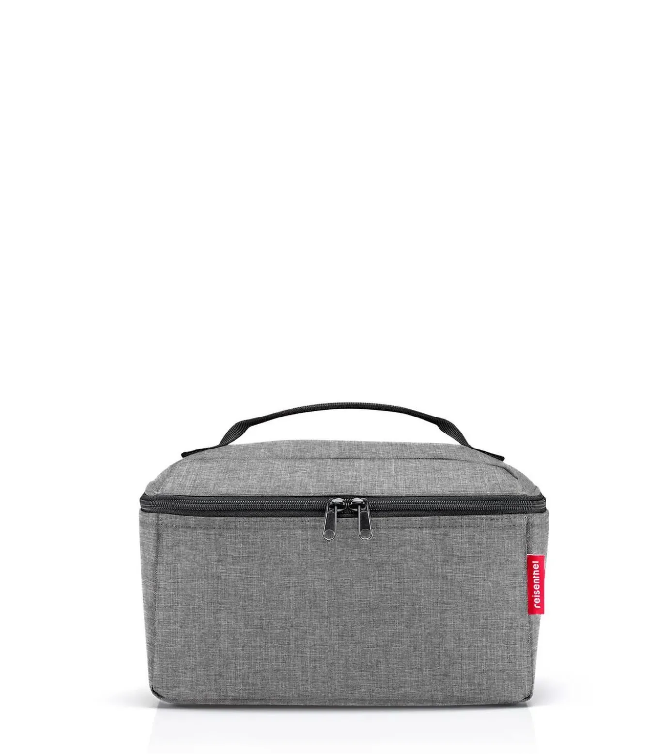 Beautycase - Toilettas - Twist Silver Grijs