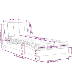Bedframe zonder matras 