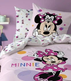 Bedlinnen van 100% katoen met print, DISNEY HOME MINNIE JOLIE