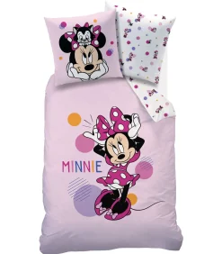 Bedlinnen van 100% katoen met print, DISNEY HOME MINNIE JOLIE