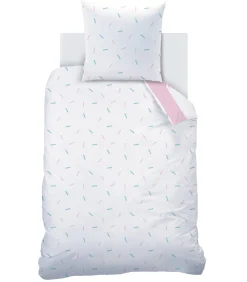 Bedrukt beddengoed 100% katoen, DISNEY HOME STITCH STRIPE