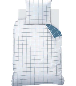 Bedrukt beddengoed set 100% katoen, CHECKS