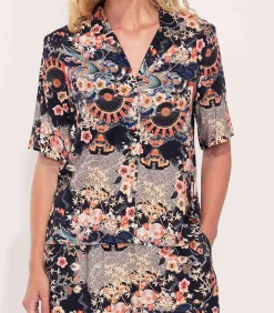 Bedrukt Homewear overhemd KINNAUR