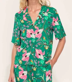 Bedrukt Homewear overhemd KINNAUR