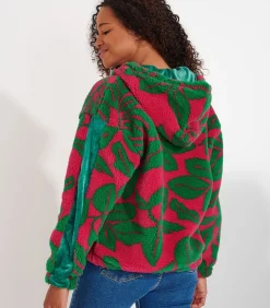 Bedrukte fleecetrui NOOK GREENVILLE