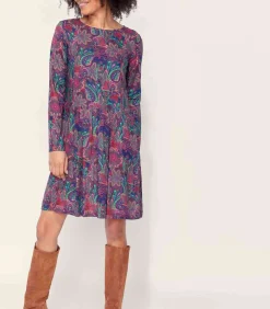 Bedrukte jurk Ecovero OKI