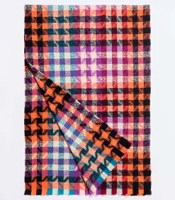 Bedrukte rechthoekige sjaal MITENA