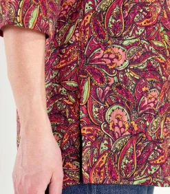 Bedrukte tuniek van biologisch katoen LAURIE