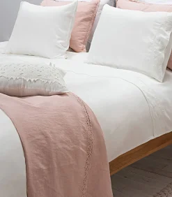 Bedsprei set 2 persoons Oriel Extra 280x260 cm Lichtroze (1 Bedsprei, 2 Kussenslopen)