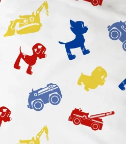 Bedtextielset met print van 100% katoen, PAW PATROL PATBOY