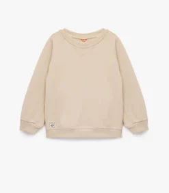 Beige Baby Sweater Lange Mouwen Katoen