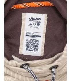 Beige jongenstrui met plantenprint