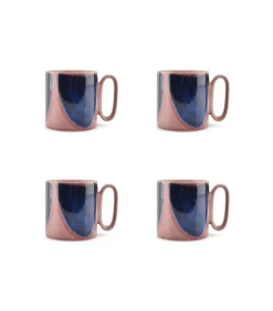 Beker 39cl pink/blue Paint - (x4)