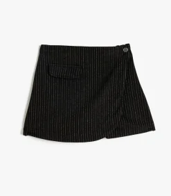 Bermudalengte (boven de knie) Hoge taille Broekenrots