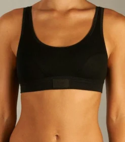 bh topje double comfort top black