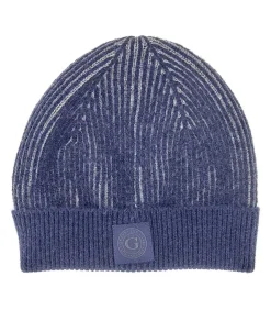 Bicolor Ribbed Beanie
