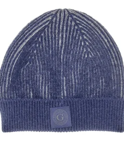 Bicolor Ribbed Beanie