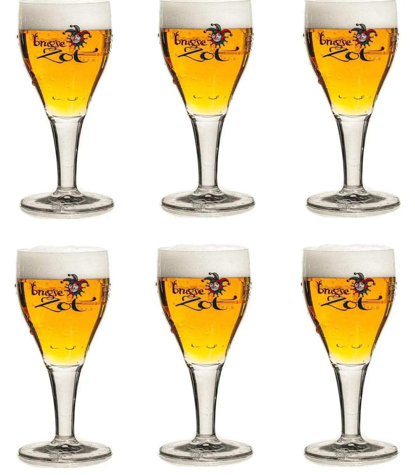 Bierglas - 330 ml - 6 stuks