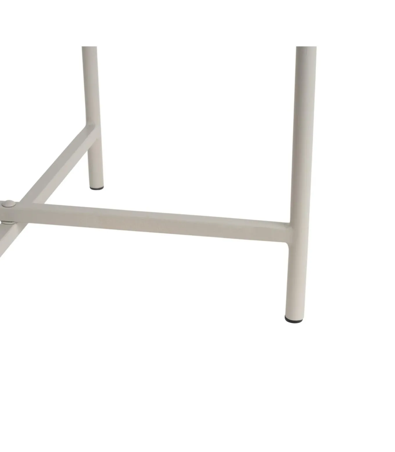 Bijzettafel Meseta - Grijs - 40x40x49cm