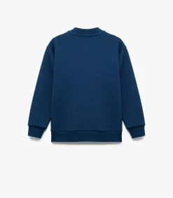 Blauw Jongens Schoolvest Lange Mouwen