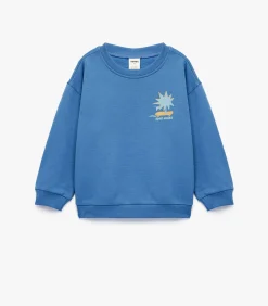 Blauwe Baby Sweater Lange Mouwen