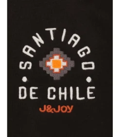 Blauwe jongenstrui met Santiago-logo op het hart