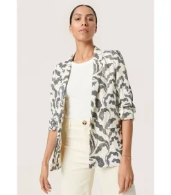 Blazer met print voor dames Shirley
