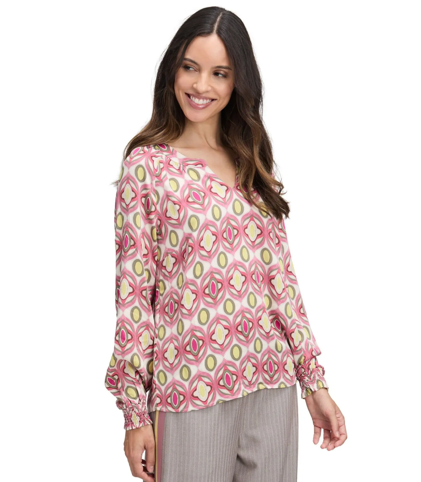 Blouse in shirtstijl