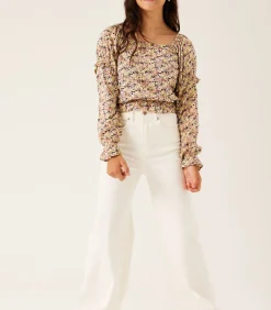 Blouse met bloemenpatroon