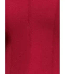 Blouse Met Korte Mouwen “3D Textured Sleeve Scuba Corset Top”