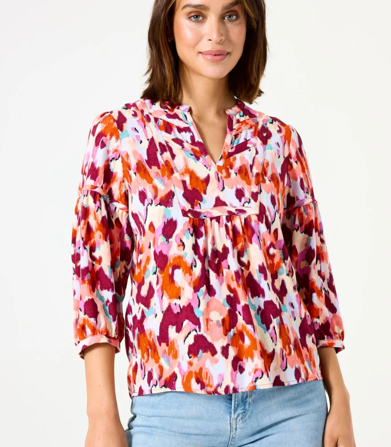 Blouse met print