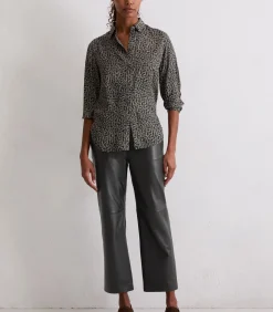 Blouse met relaxte print