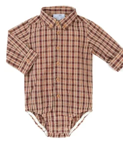 Bodyhemd Gentil ruitjes