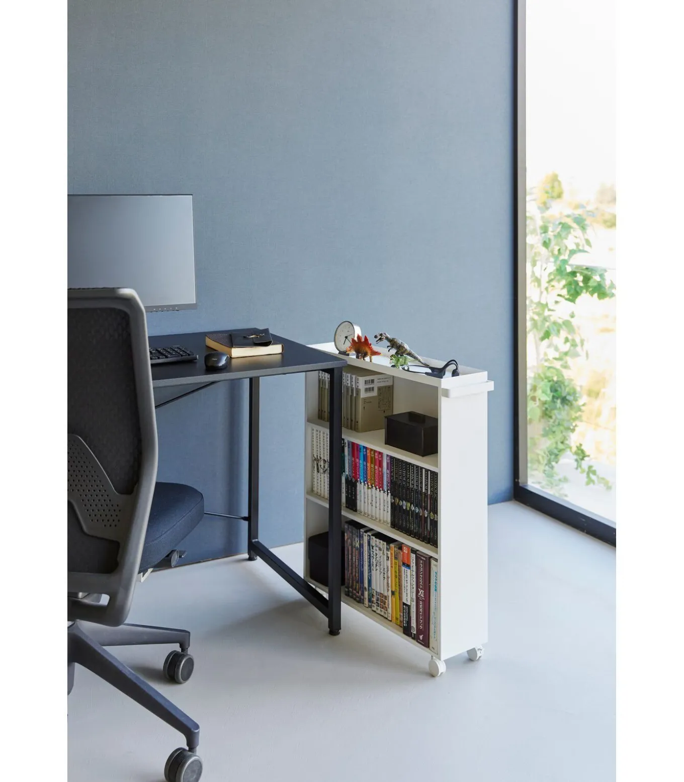 Boekenkast / Boekentrolley - Tower - Wit