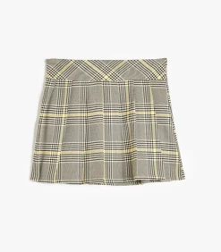 Boven knielengte Dik geplooid Rok