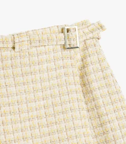 Boven knielengte Dubbele rij knopen Rok