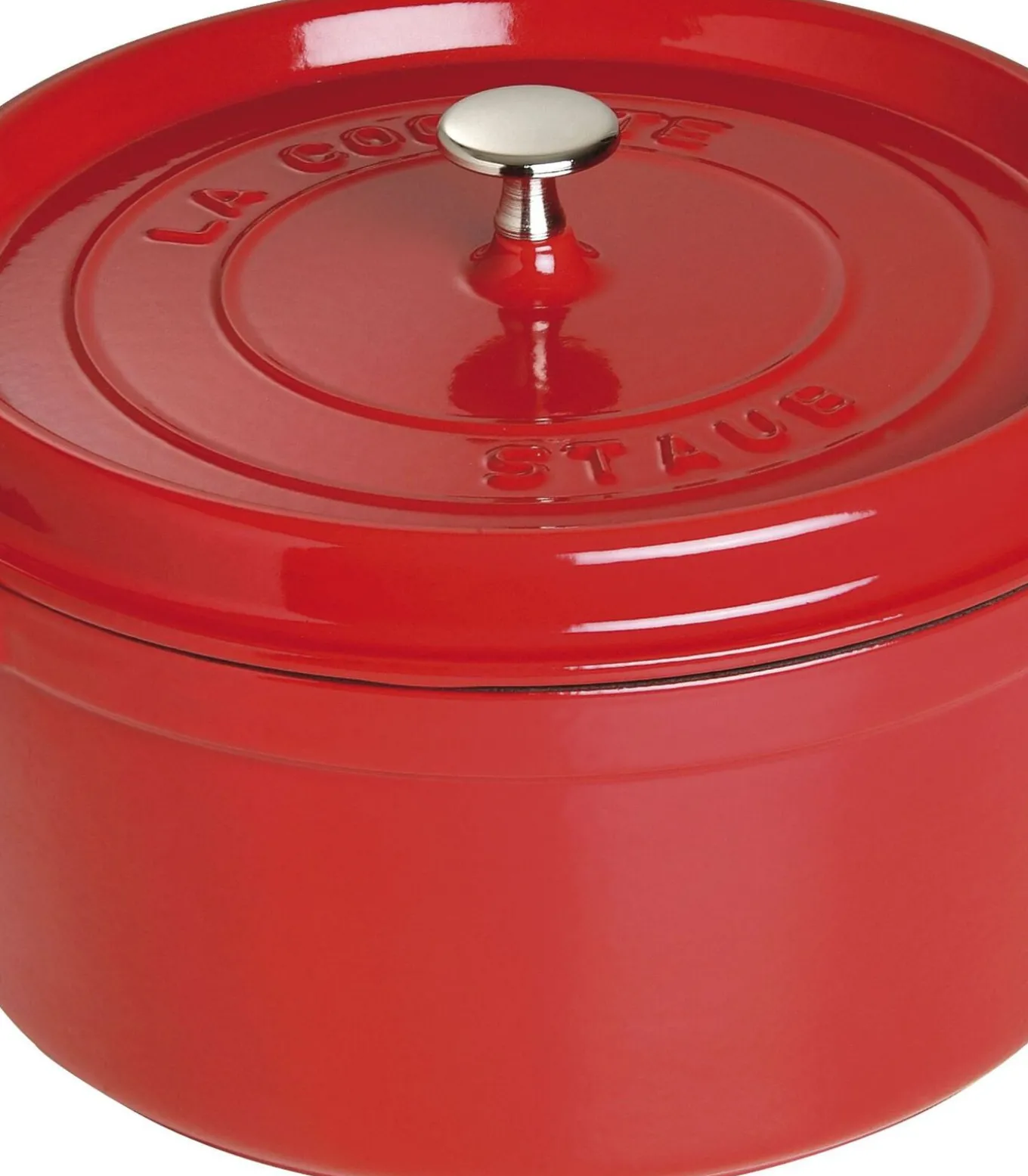 Braadpan / Cocotte - Kersenrood - ø 30 cm / 8.35 liter