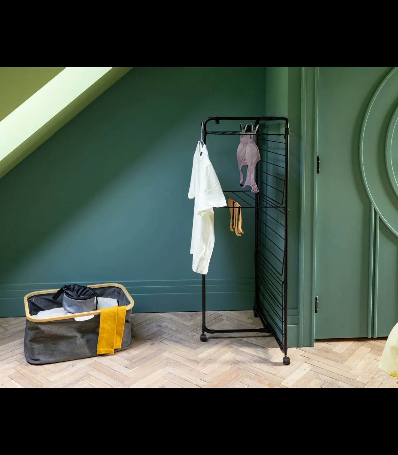 Brabantia HangOn Droogtoren, 23 meter - Matt Black