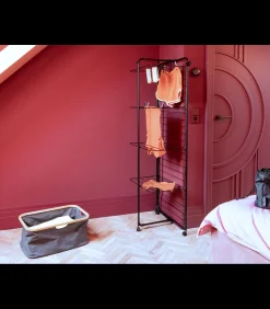 Brabantia HangOn Droogtoren, 30 meter - Matt Black