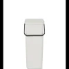 Brabantia Sort & Go afvalemmer, 40 liter - Light Grey