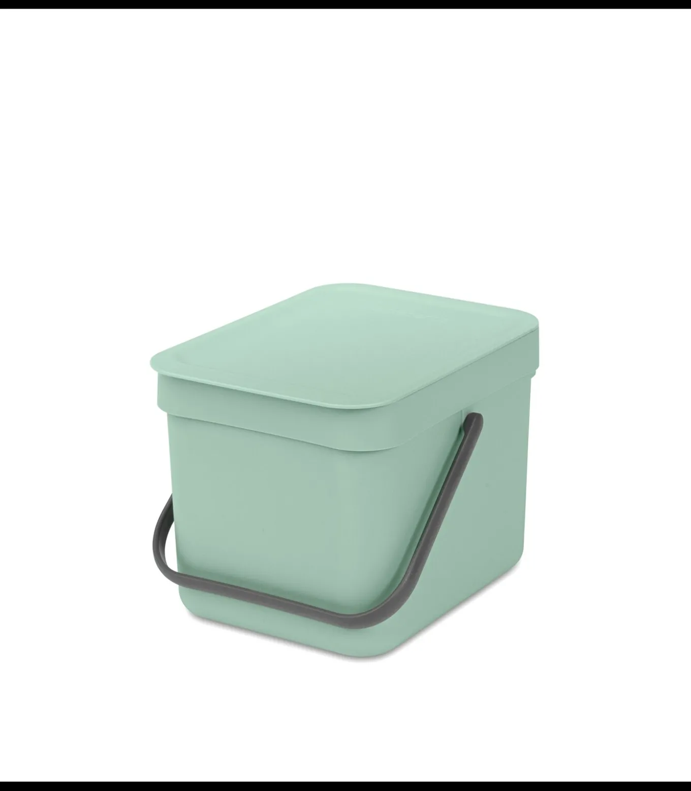 Brabantia Sort & Go afvalemmer, 6 liter - Jade Green