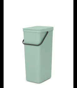 Brabantia Sort & Go afvalemmer, 40 liter - Jade Green